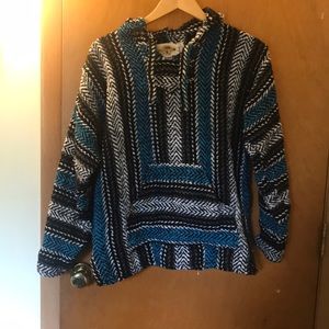 Drug rug Jerga sweatshirt blue and black